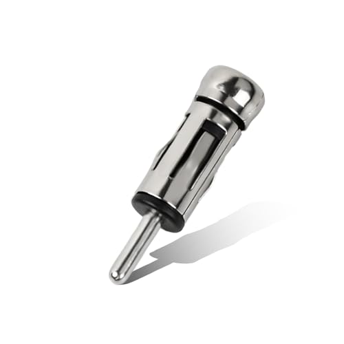 Adaptateur D'antenne Autoradio, Adaptateur D'antenne Modulateur Radio FM, Antenne Autoradio Voiture Connecteur (DIN Mâle - ISO Femelle) pour Véhicule...