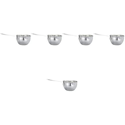 OQHAIR Piano Cottura Fuso Casa Turca Ml Multiuso Burro caffè Casseruola Schiuma Pentole da Cucina Latte Lungo Ristorante Utensili Non da Cucina Scaldino in Acciaio per Scaldino: Bastoncin