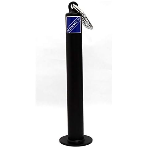 IronMind 15" Olympic Loading Pin and Heavy-Duty Carabiner | Takes Olympic Plates Cover