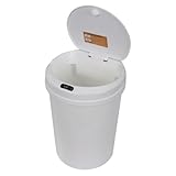 As 5 Melhores Lixeira Automática para Comprar em 2025 12 Lixeira Automática com Sensor, 12 Litros, Branca, 33cm Altura, Recarregável USB