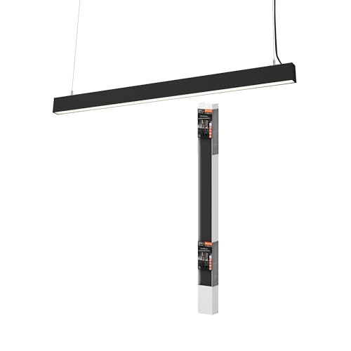 Luminaria de techo lineal LEDVANCE Office Line Cuboid suspendida