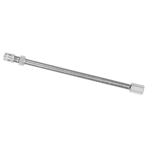 DIYEAH Kit de extensión de vástago de válvula en Cobre de 150 mm para inflado de neumáticos de Scooter y Carretilla, Varilla metálica para inflado rápido y Sencillo