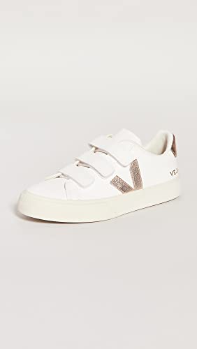 Veja Women's Recife Logo Sneakers, Extra/White/Platine, 4 Medium US2