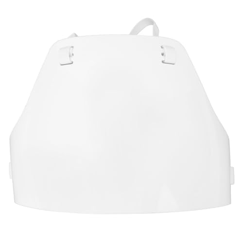ZJchao Chest Guard Protector , Lightweight Breathable Fencing Chest Protector Fencing Gear with Adjustable Strap for Soccer Baseball Rugby Fencing (M)