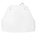 Tbest Fencing Chest Guard, Adjustable Strap Guards Breast Protectors Guard Fencing Sport Chest Men Fencer Breast Protector for Soccer Baseball Rugby (L