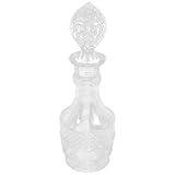 Carafe en verre transparent : la qualité de fabrication est exceptionnelle, les bords de la bouteille sont lisses et agréables toucher. cette bouteille en verre vous impressionnera à coup sûr