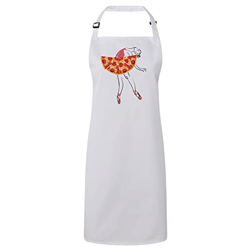 Tablier cuisine pizza ballerine pour cuisiner sans tache avec un style artistique unique