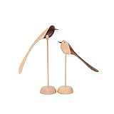marionetten vogel bastelanleitung Modellieren: Tier FCURAYF Wohnzimmereinrichtung Im EuropäIschen Stil Kreative Dekoration Ornamente Langschwanz Buche Vogel Ornamente Nordische Marionetten Holzhandwerk
