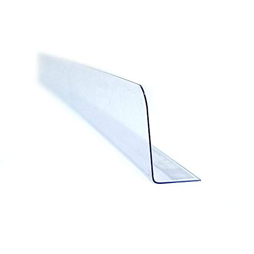 Stick On Gondola, Wood, Metal or Glass Shelf Dividers with Self Adhesive Tape, 1