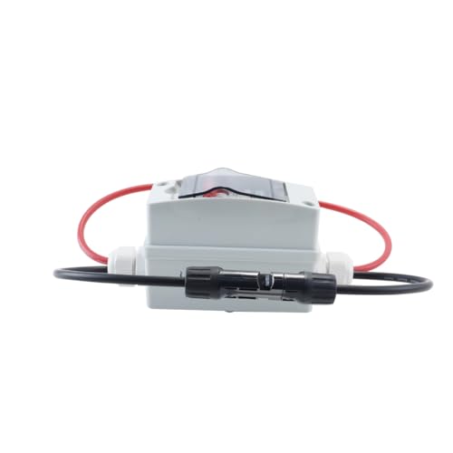 Ubric Solar-Trennschalter, Leitungsschutzschalter mit IP65, MCB 2P DC 500V 32A Solarmodul-Set mit Kabel und PV-Anschluss