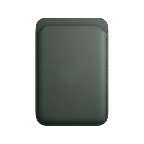 Carteira Porta Cartão Magnética Couro Premium Luxo Celular Para iPhone (Verde)