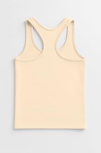 Image of Kurve Premium Girls Seamless Supersoft Wide Strap Comfortable Racerback Tank (Made with Love in The USA)