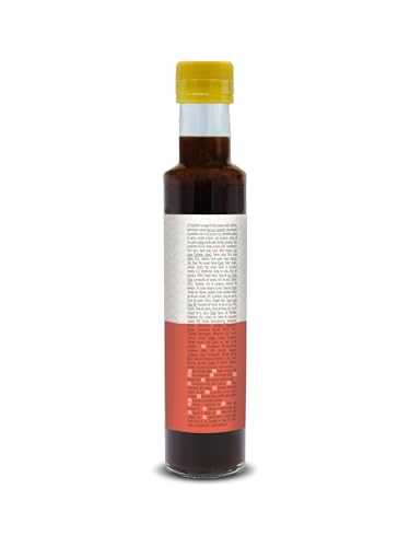 Umami Okonomiyaki-Sauce 250 ml, mit BIO-Obst und -Gemüse, hergestellt mit in Japan hergestellter handwerklich hergestellter Sojasauce, ohne Konservierungsstoffe, Farbstoffe oder GVO