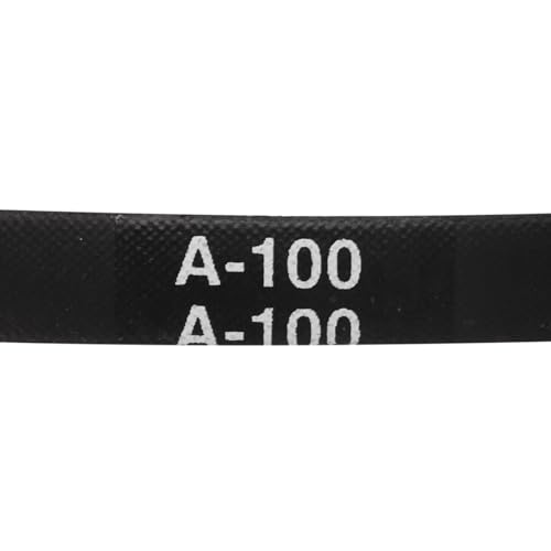 Image of uxcell 2pcs A100 or 4L1020 Classic Wrapped Rubber V-Belt, 100 inch(2540mm) Inside Circumference, A Profile V Belt