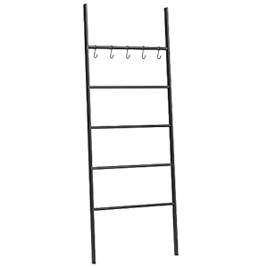 Hoobro EBK62CJ01 Handtuchständer Leiterdesign 5 Haken