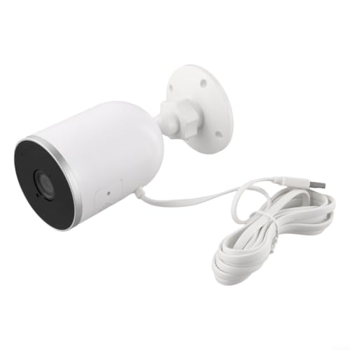 Cámara de vigilancia exterior 2K WiFi para proteger tu jardín con audio y color nocturno 4
