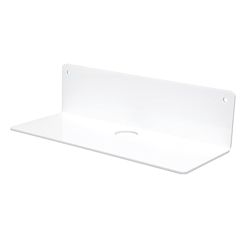 ERINGOGO Versatile Acrylic Shelf Wall-Mounted Storage Rack Speaker Wall Mount Accessory