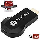 Wireless Display Dongle Receiver Screen Mirror Allshare Cast Hub for iPhone/Android/Windows/Macbook Mirroring to TV/Projector Support Miracast & Airplay & DLNA