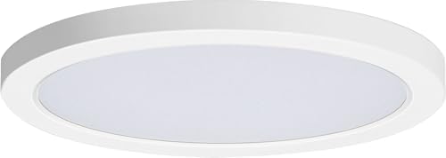 Maxim Lighting 57596WTWT Chip - 26W 1 LED Round Flush Mount-0.75 Inch Tall and 11.25 Inch Wide, Finish Color: White