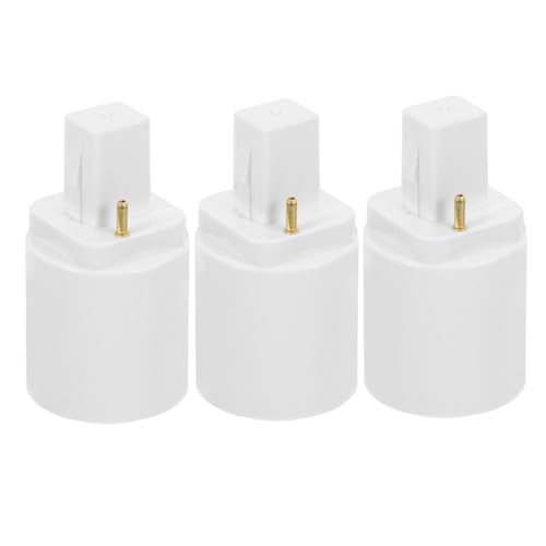 Uonlytech 3 pièces Adaptateur Douille Gd Convertisseurs de Lampe pour Ampoules LED Compatible avec Éclairage Bureau Magasin et Domicile