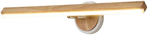 Preisvergleich Produktbild LLDKA Einstellbar Schminklicht Bad Lamp12W LED Wandleuchte Holz Wandlampe Spiegel Massivholz Spiegelleuchte