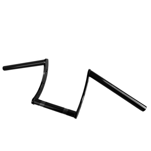 Guidon de moto adaptable 25mm Z-Bar noir pour Ducati Dirt Bike et Sportster