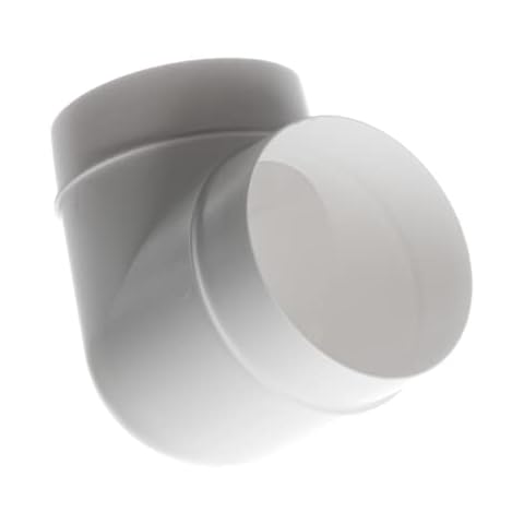100mm / 4" Ducting Pipe Elbow 90 Degree Ventilation Round Tube Bend Connector al100-90 Cover