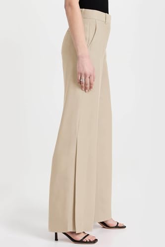 Image of Cicy Bell Womens Side Split Dress Pants Wide Leg Business Casual Trousers