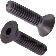 M6 x 20mm (2 cm) length Counter sunk Flat Allen Head Hex Socket Screws - 5 Nos-picture-14