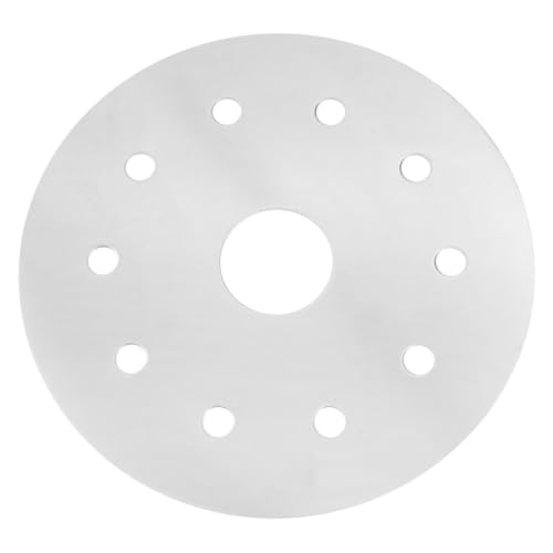 Cabilock Duction Plate Adapter Heat Diffuser Plate Induction Cooktop Adapter Plate Metal Conduction Sheet 13cm Household Heat Conduction Plate