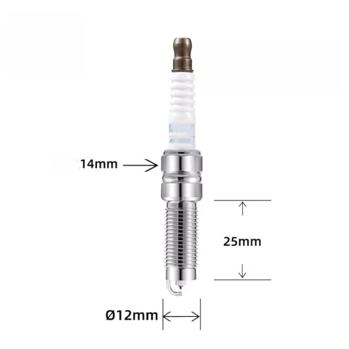Bougies d'allumage SILZNAR8C7H 93593 Iridium-Platine pour moteur Wingbo 1.0T - 3