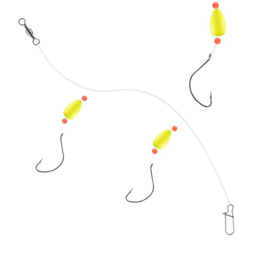Youngwier Pompano-Montagen Für Brandungsangeln - Pompano Köder Mit Doppelhaken | Angelbedarf Und Zubehör Für Salzwasser Schleppangeln Jigging...