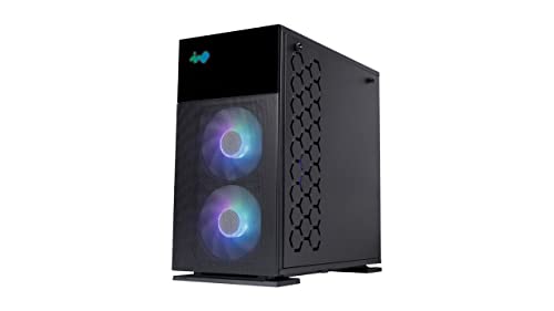 Gabinete para PC InWin 327 Micro ATX para juegos con 3 ventiladores ARGB Luna AL120 miniatura 4