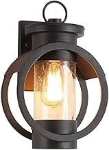 Éclairage d'extérieur moderne au style V-intage avec lanterne suspendue étanche