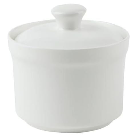 Yardwe Japanese Style Miso Bowl with Lid Cover