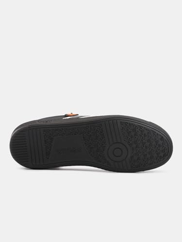 Image of WROGN Men's Lace-up Sneakers | Solid with Graphic Detail