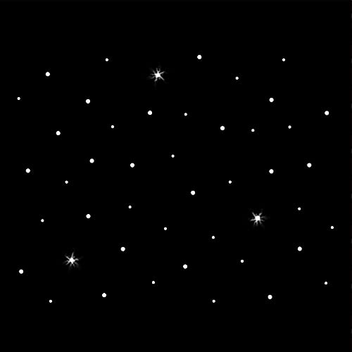 Scattered Stones Iron On Rhinestone Crystal T-Shirt Transfer by JCS Rhinestones