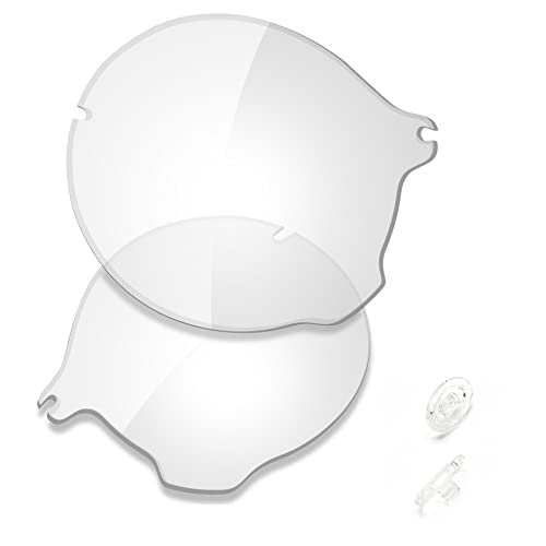 Lentilles de rechange Oakley Tailend Saucer Premium HD Clear taille unique pour lunettes