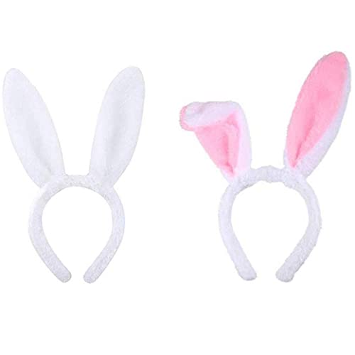 Longsing Hasenohren Bunny Set Plüsch fur Ostern Kostüm Party Dekoration Cover