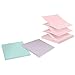 Post-it Super Sticky 100% Recycled Pop-up Notes, 3 in. x 3 in., 70 Sheets, 6 Pads, Wanderlust Collection, New Year Organization or Second Semester School Supplies