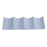 BESTONZON European Style Wine Rack Countertop Plastic Wine Bottle Display Mat Can Easy Stacker Storage Rack For Kitchen (Dark Grey)