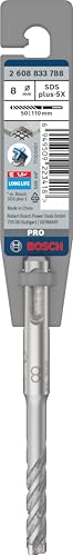 Bosch 1x PRO SDS plus-5X Hammerbohrer, 8 x 50 x 110 mm – Ansicht 2