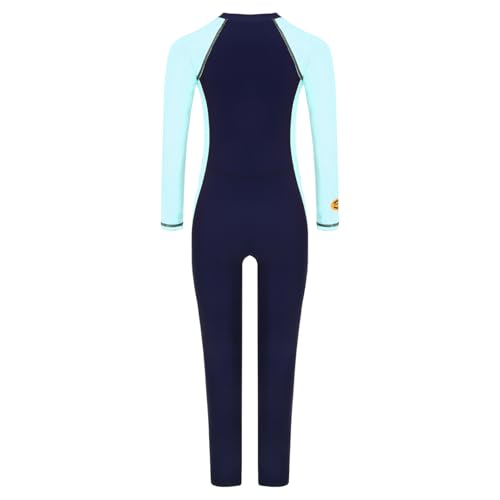 Kids Girls UPF 50+ Long Sleeve Full Body Swimsuits Surfing Diving Snorkeling Wetsuits2