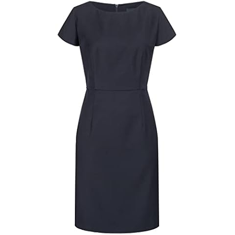 Daniel Hechter Damen Kleid Tailored Modern Fit Marine Modell 14040 Corporate Fashion Größe 36 Cover