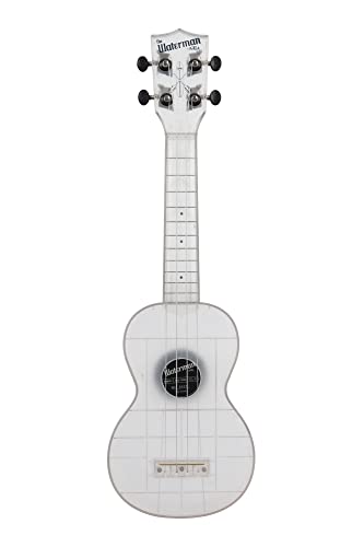 Kala KA-WMT-CL-S – Waterman, ukulélé soprano – Frosted Glass Transparent - Les Beatles, Paul McCartney, John Lennon, RIngo Starr, George Harrison Kala KA-WMT-CL-S - Waterman, ukulélé soprano - Frosted Glass Transparent – Image 3