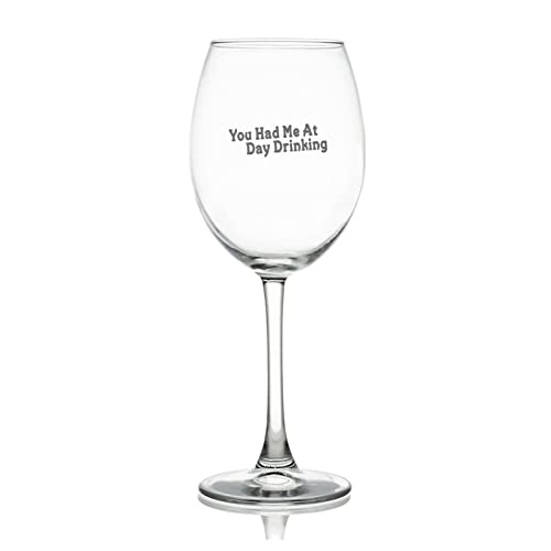 Verres à vin rouge en cristal gravé 500ml You Had Me at Day
