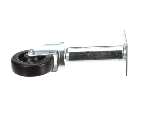 Caster pivotant 11 pour chariot de transport de 33 cm hauteur et platine 17,8 cm