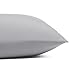 Amazon Basics Lightweight Super Soft Easy Care Wrinkle Free Microfiber 3 Piece Bed Sheet Set with 14-Inch Deep Pockets, Twin, Dark Gray, Solid, Kids, Men & Women Bedding