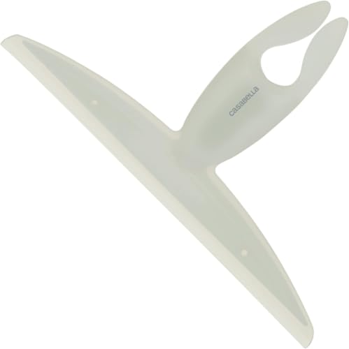 Image of Casabella, White 44037 Clip on Silicone Squeegee, 8.25 inch (Pack of 6)