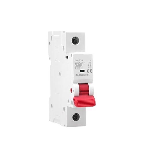 Disjoncteur miniature 50A avec pouvoir de coupure 6KA pour réseau 400V